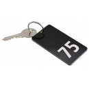 Hotel Key Fob, Various Colours, 75mm x 40mm